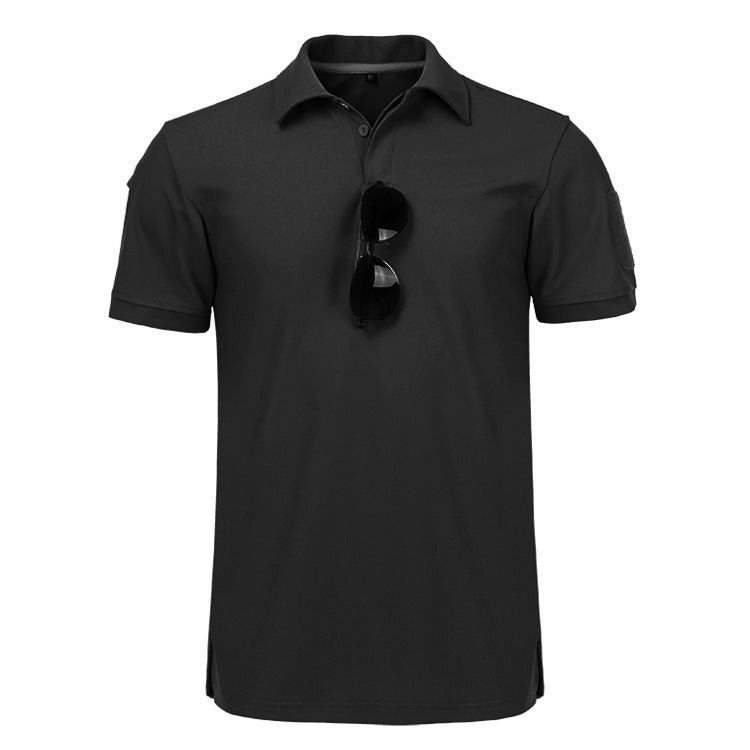 a black shirt with sunglasses on it