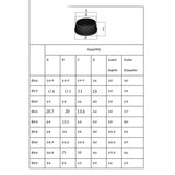 Black Plastic Round Furniture Tube End Caps