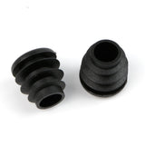 Black Plastic Round Furniture Tube End Caps