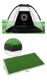 Outdoor Golf Practice Net and Hitting Cage