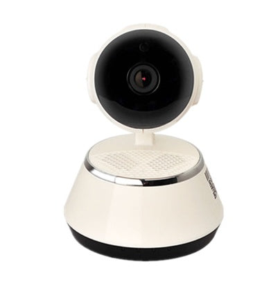 a white and black webcam