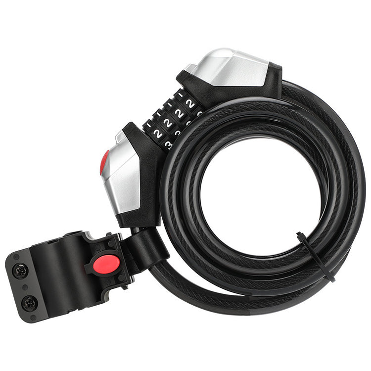 a bicycle lock with a combination lock