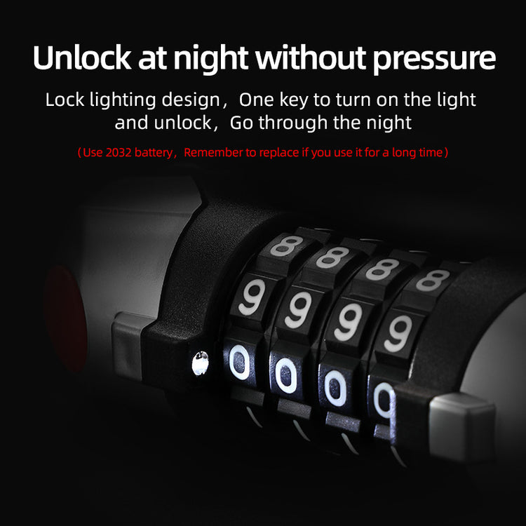 a close up of a combination lock
