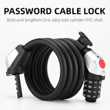 4-Digit Combination Bicycle Lock