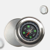 Portable Stainless Steel Hiking Compass
