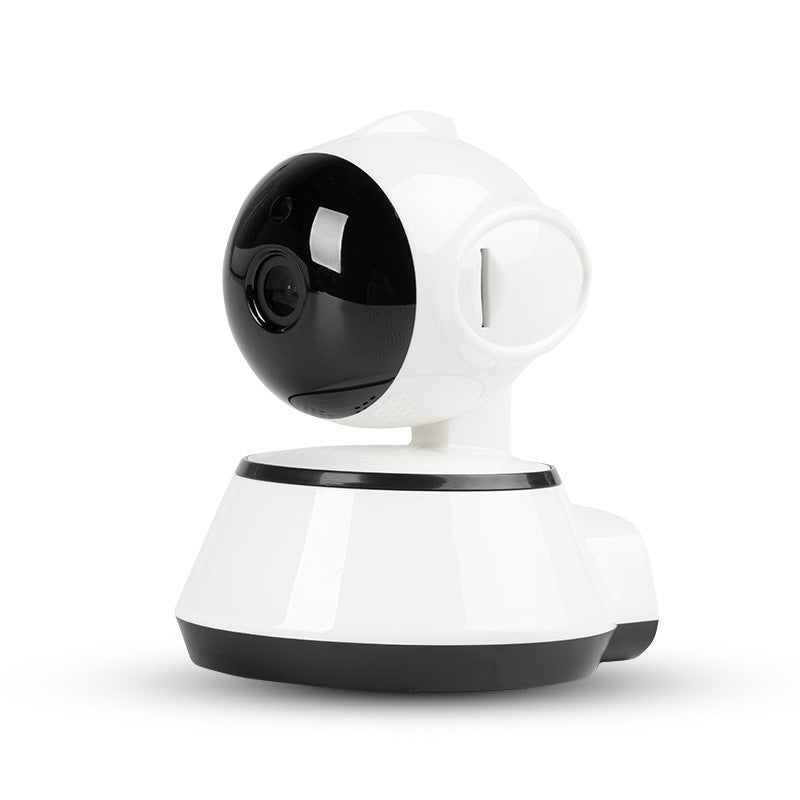 a white and black webcam