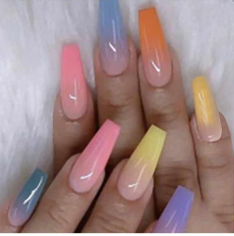 a close up of nails