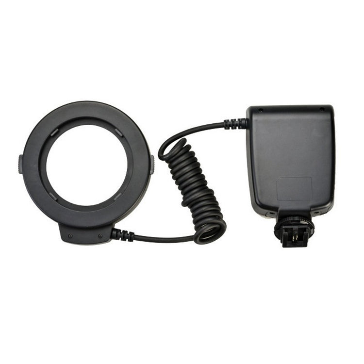 a close-up of a camera flash