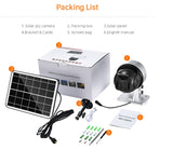 Solar-Powered Wireless Wi-Fi Security Camera