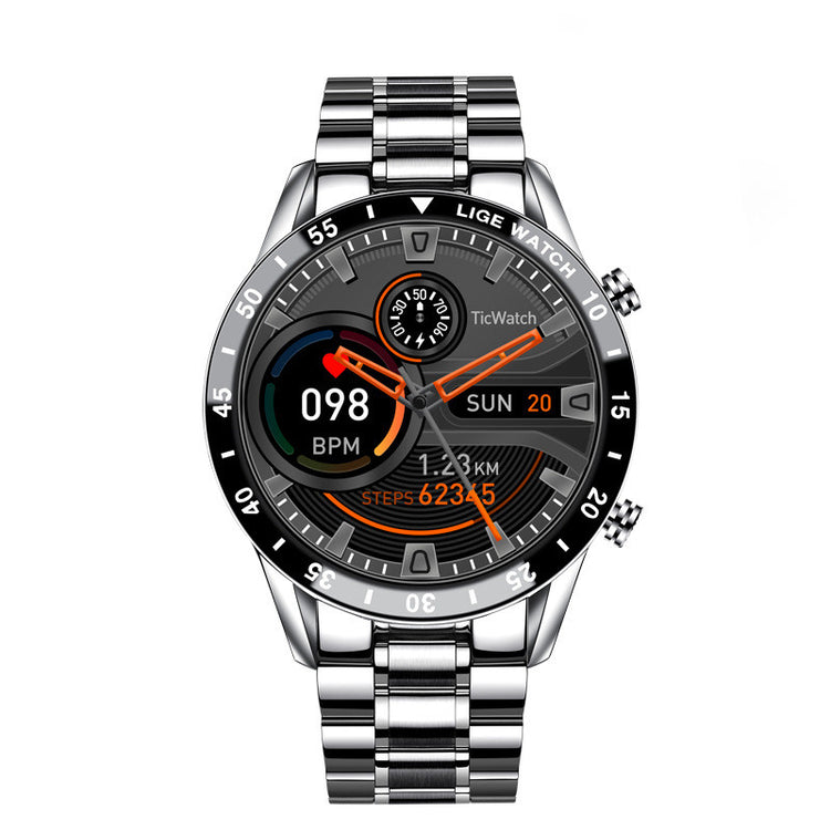 a close up of a watch