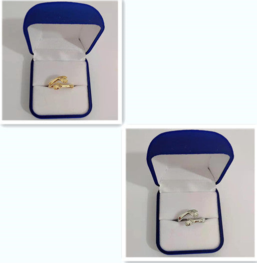 a close up of a ring