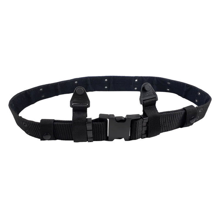 a black belt with buckles