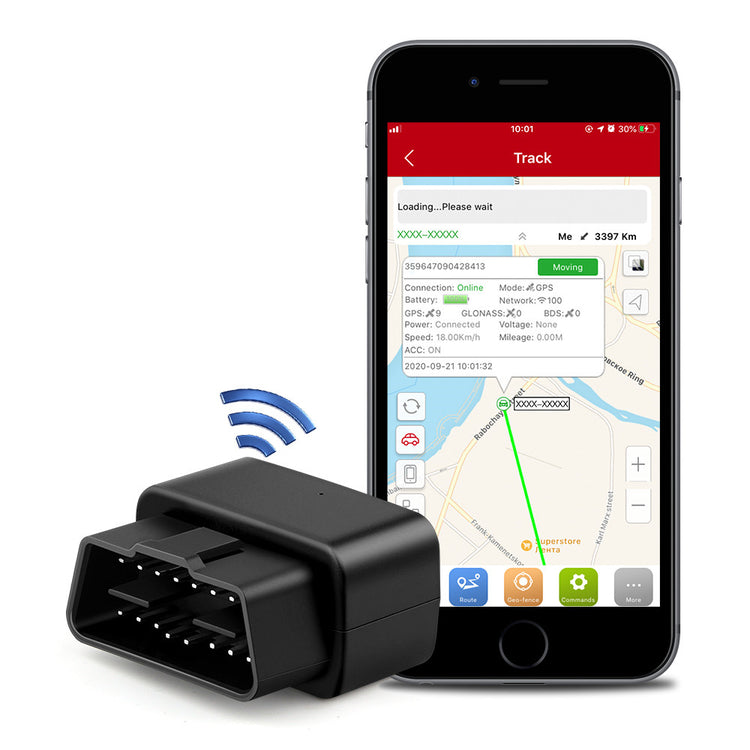 a device with a gps interface