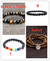 Natural Tiger's Eye Stone Bracelet