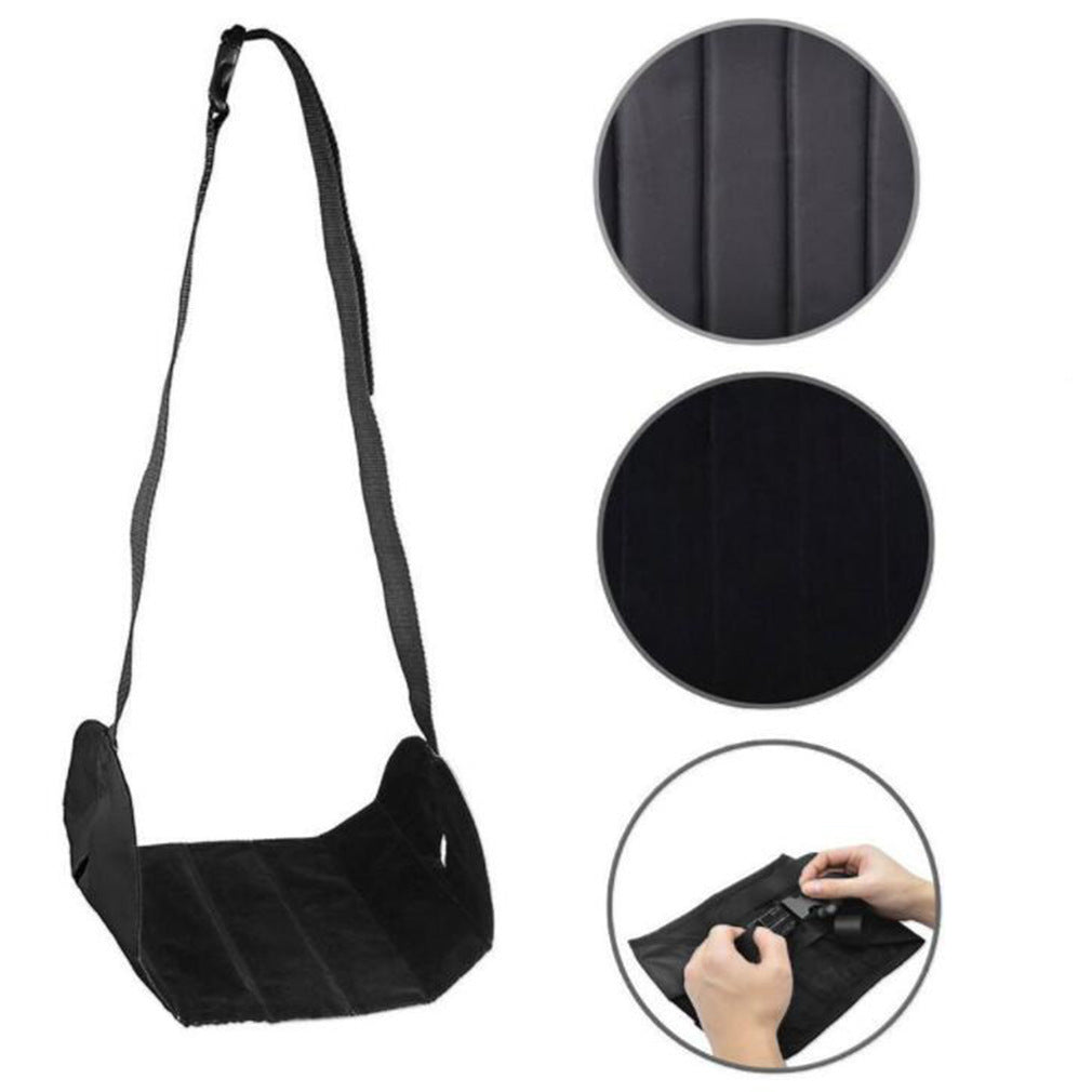 a black object with a strap