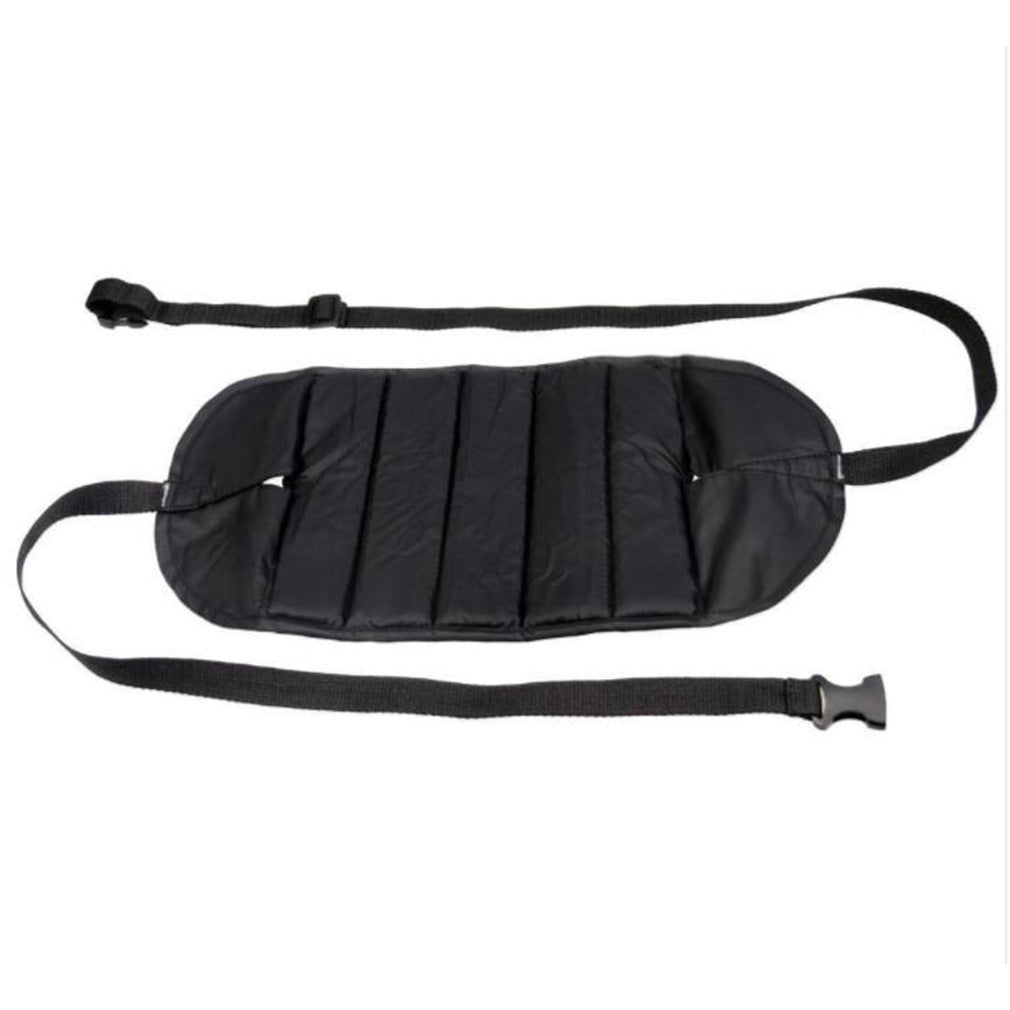 a black bag with straps