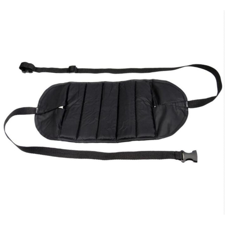 a black bag with straps