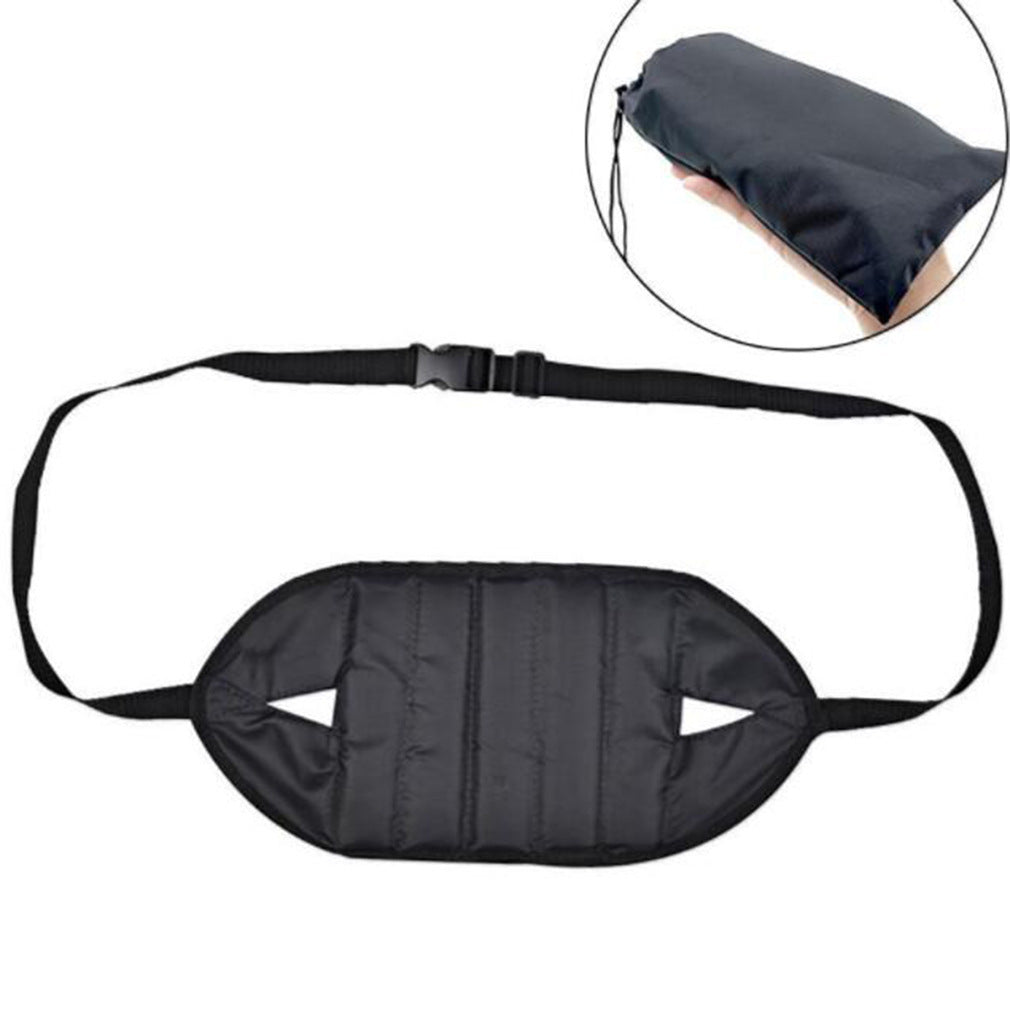 a black bag with a strap
