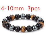Natural Tiger's Eye Stone Bracelet