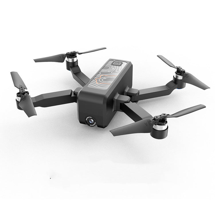 a black drone with propellers