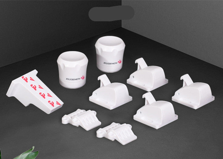 a group of white objects