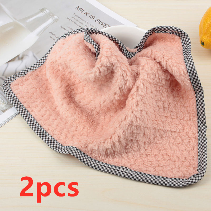 Dish Cloth Clean, Absorbent, Non-Oily, Non-Linting Dish Towel, Scouring Pad