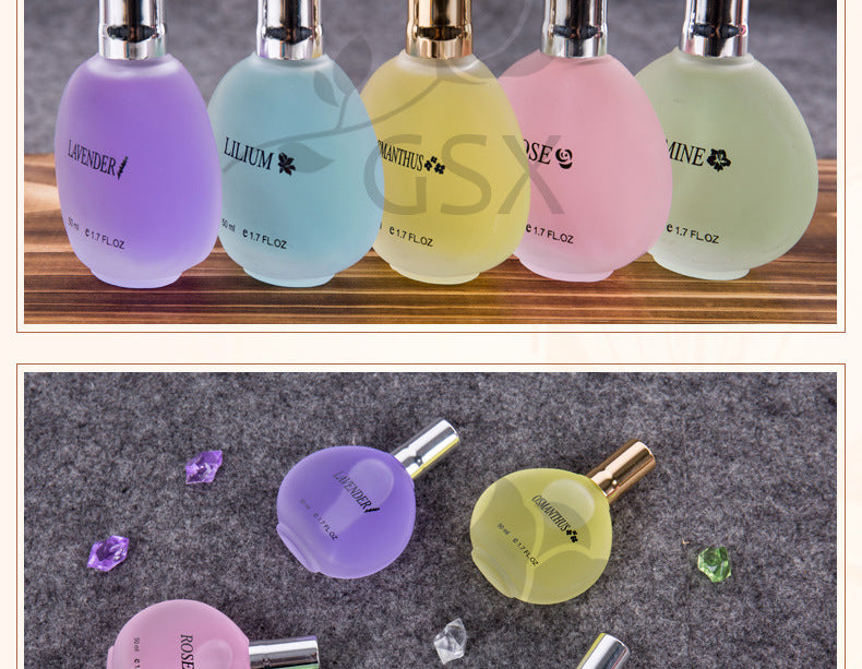 a group of bottles of perfume