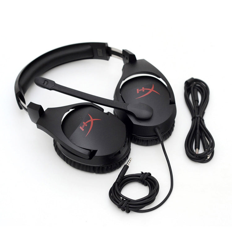 a pair of black headphones with a wire