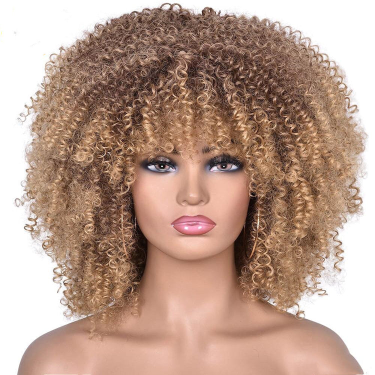 a mannequin with a wig
