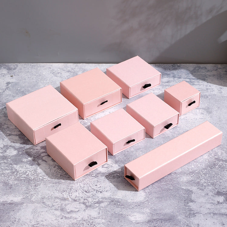 a group of small boxes