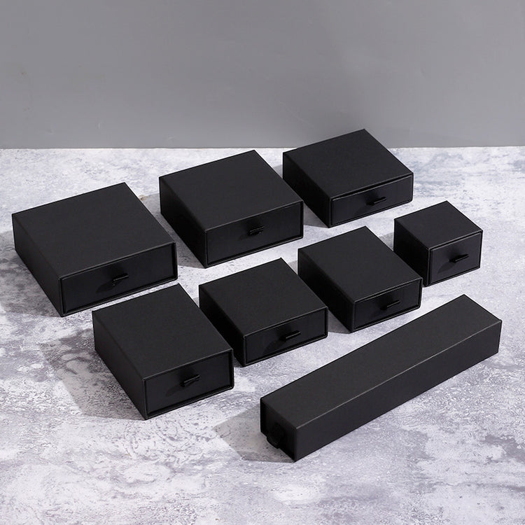 a group of black boxes