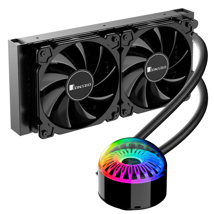 a fan with a rainbow fan