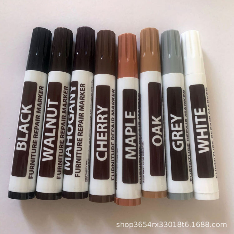 a group of markers with labels