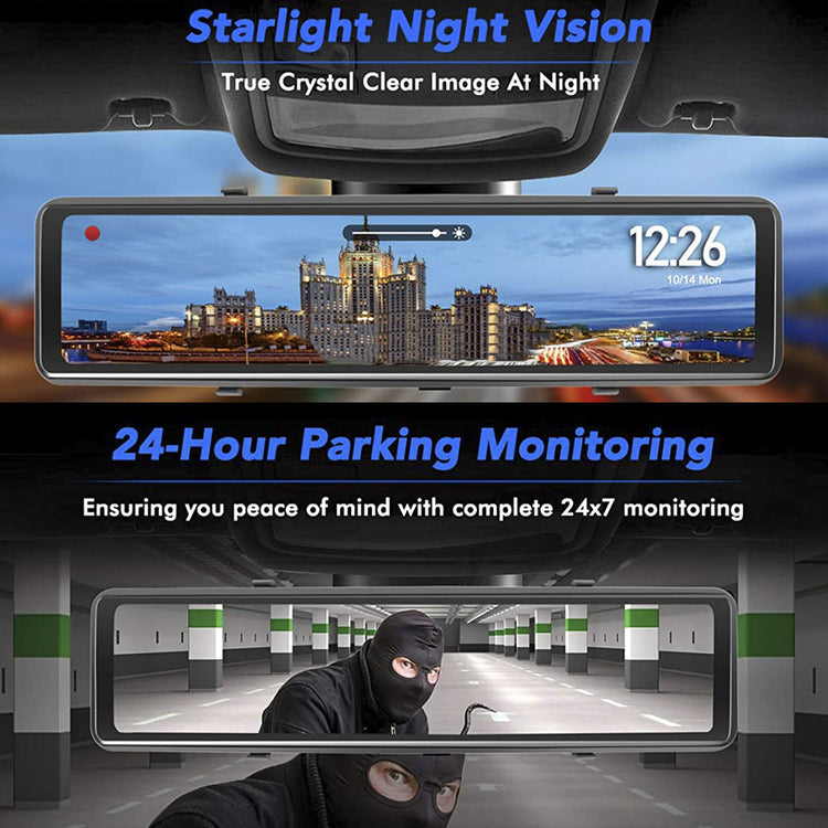 a video recorder with a person in a mask