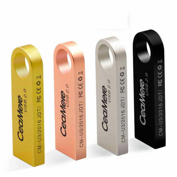 several usb drives with text on them