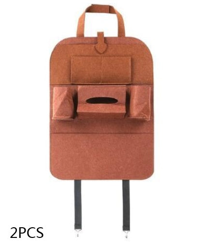 a brown bag with a pocket