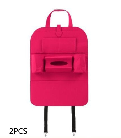 a pink bag with a pocket