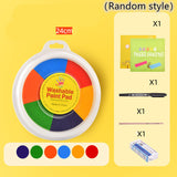 Washable Fingerprint Ink Pad for Kindergarten