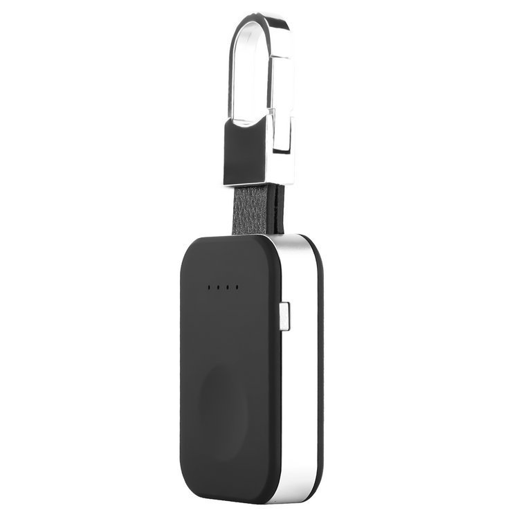 a black and silver device