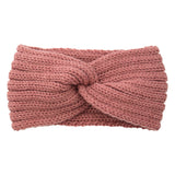 Knitted Cross-Front Ear-Warmer Headband