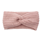 Knitted Cross-Front Ear-Warmer Headband