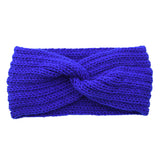 Knitted Cross-Front Ear-Warmer Headband