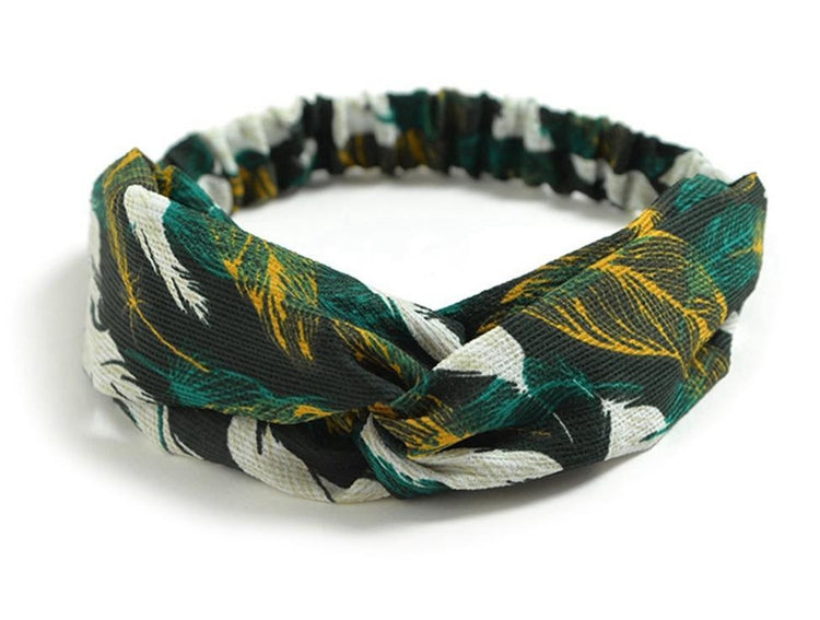 a headband with a knot