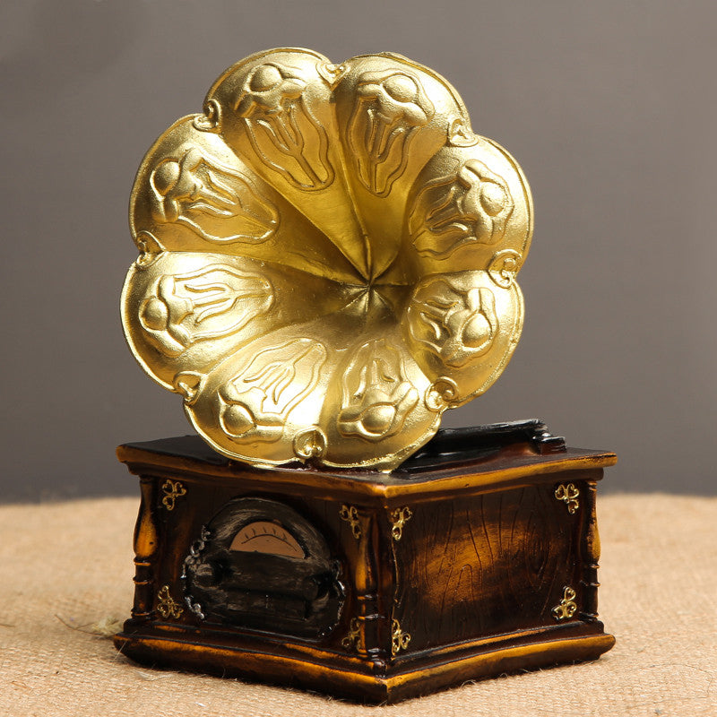 Record player model gramophone ornaments