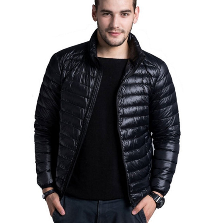 a man in a black jacket