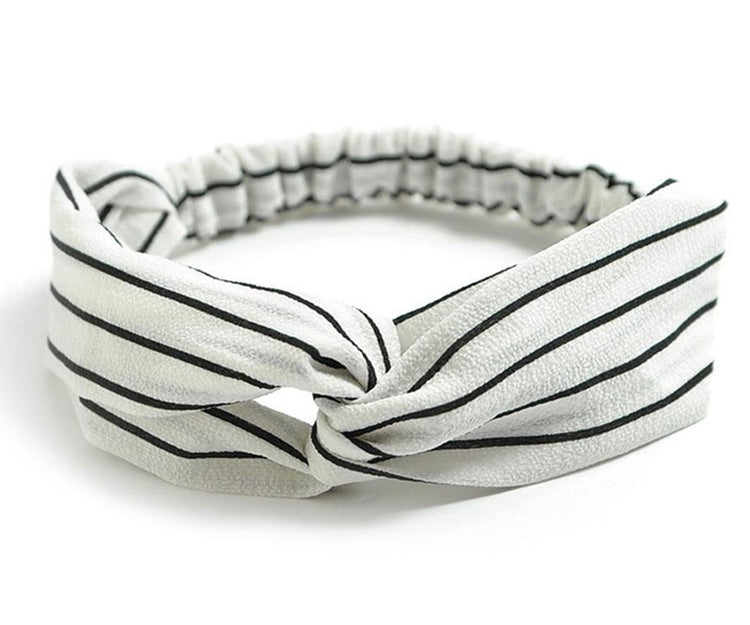 a headband with a knot
