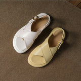 Women's Non-Slip Platform Cross-Strap Sandals