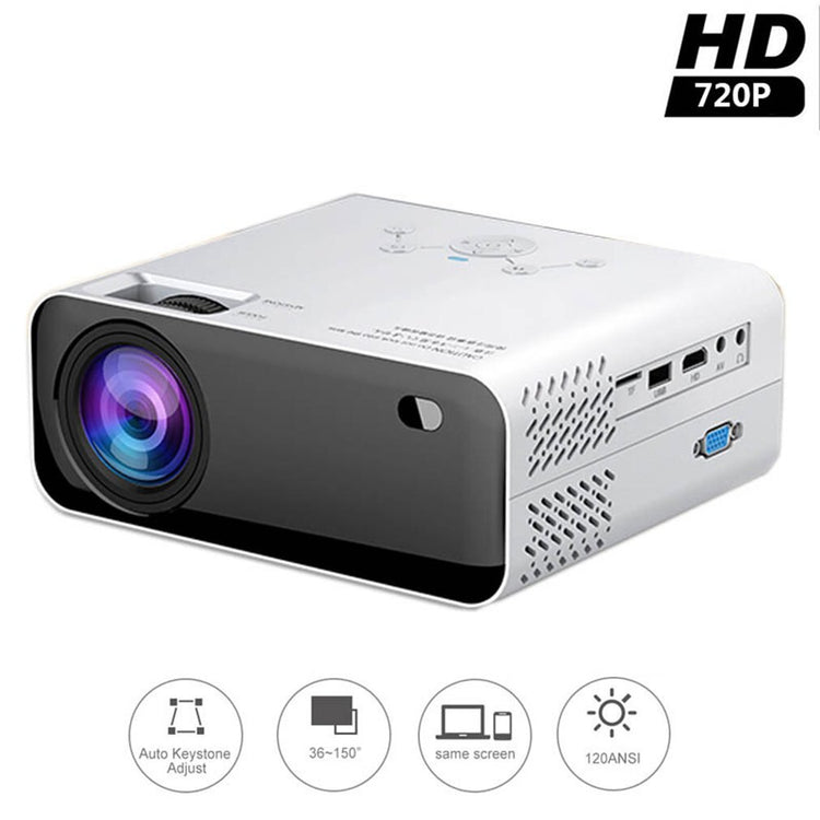 a white and black projector