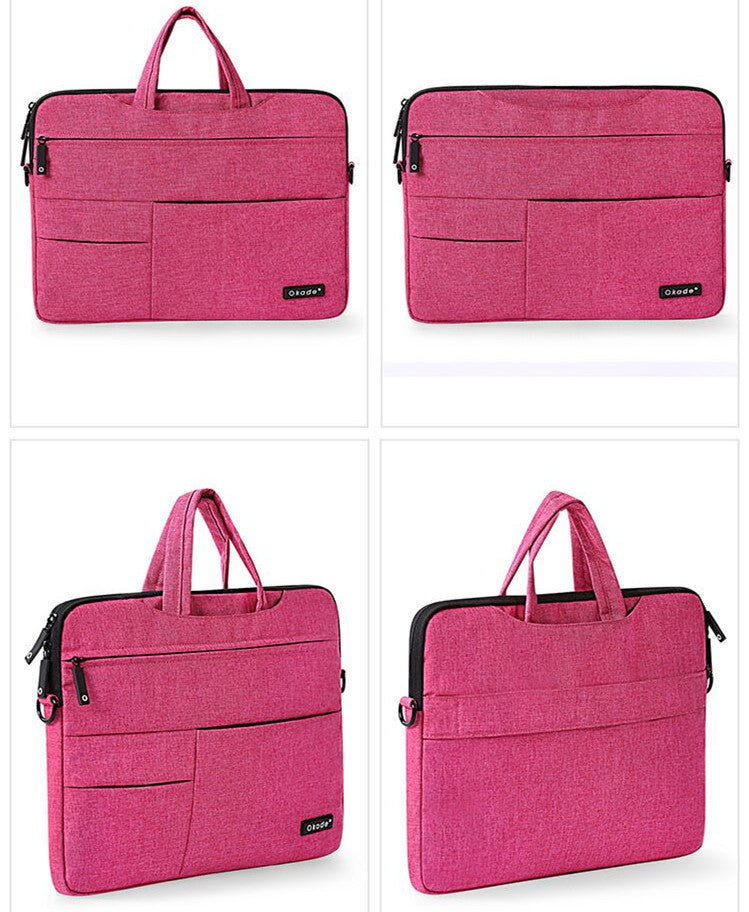a collage of different types of pink bags