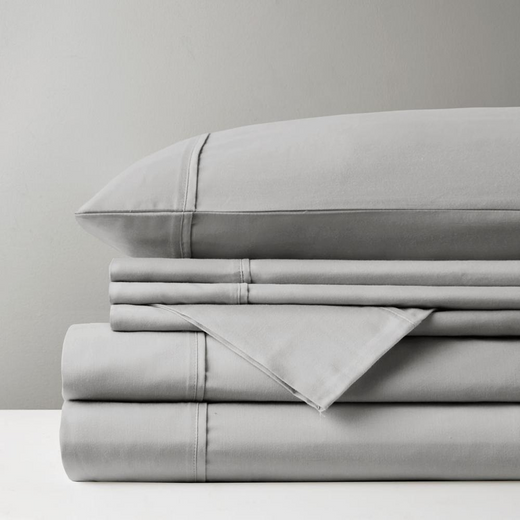 56% Cotton 44% Polyester Sateen Blend 7pcs Sheet Set,MPH20-0020